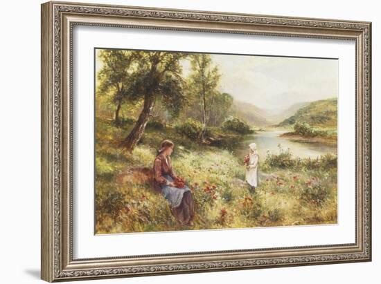 Gathering Poppies-Ernest Walbourn-Framed Giclee Print