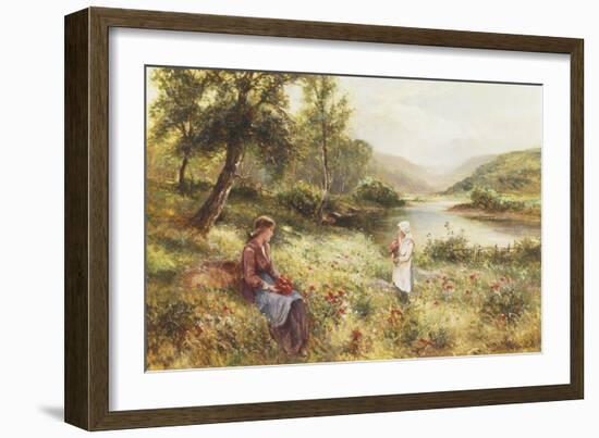 Gathering Poppies-Ernest Walbourn-Framed Giclee Print