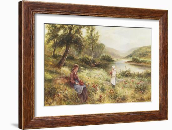 Gathering Poppies-Ernest Walbourn-Framed Giclee Print
