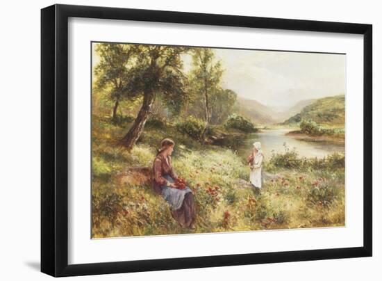 Gathering Poppies-Ernest Walbourn-Framed Giclee Print