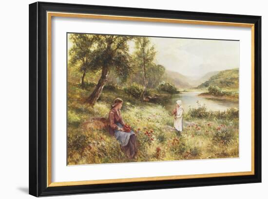 Gathering Poppies-Ernest Walbourn-Framed Giclee Print