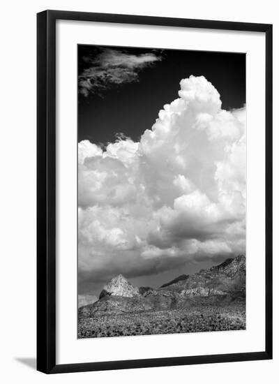 Gathering Summer Storm BW-Douglas Taylor-Framed Photographic Print