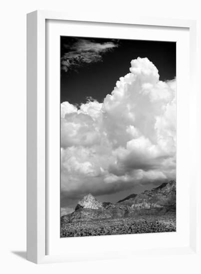 Gathering Summer Storm BW-Douglas Taylor-Framed Photographic Print