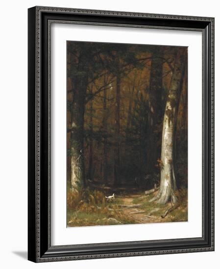 Gathering Twigs-Hendrik Avercamp-Framed Giclee Print