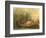 Gathering Wild Rice, 1853-Seth Eastman-Framed Giclee Print