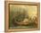 Gathering Wild Rice, 1853-Seth Eastman-Framed Premier Image Canvas