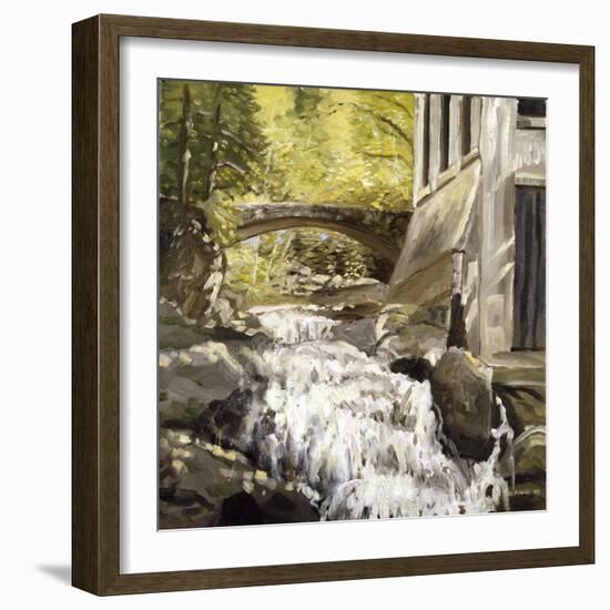 Gatineau Park Ruins-Kevin Dodds-Framed Giclee Print