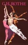 Dancers-Gatja Helgart Rothe-Framed Serigraph