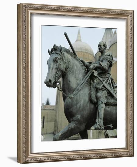 Gattamelata Equestrian Monument, 1446-1453-null-Framed Giclee Print