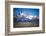 Gauchos Riding Horses and Herding Sheep with Mount Fitz Roy Behind, Patagonia, Argentina-Matthew Williams-Ellis-Framed Photographic Print