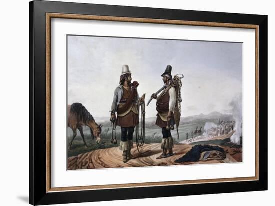 Gauchosbrazil-Jean Baptiste Debret-Framed Giclee Print