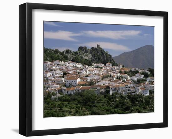 Gaucin, Near the Genal Valley, Andalucia, Spain-Michael Short-Framed Photographic Print