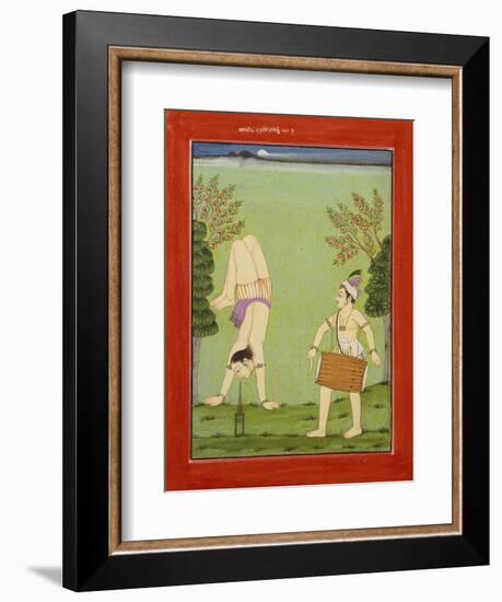 Gauda Raga: Third Putra of Dipak, C.1750-null-Framed Giclee Print