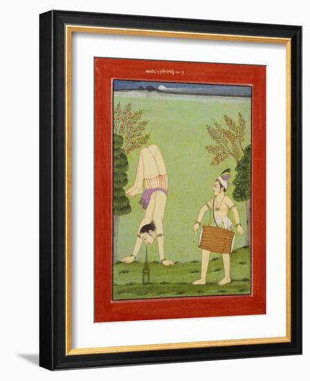 Gauda Raga: Third Putra of Dipak, C.1750-null-Framed Giclee Print