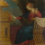 The Virgin Mary (Panel from an Altarpiece: the Annunciatio), before 1511-Gaudenzio Ferrari-Framed Giclee Print