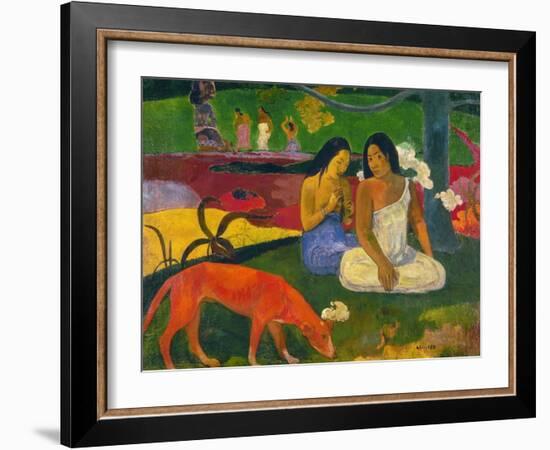 Gauguin: Arearea, 1892-Paul Gauguin-Framed Giclee Print