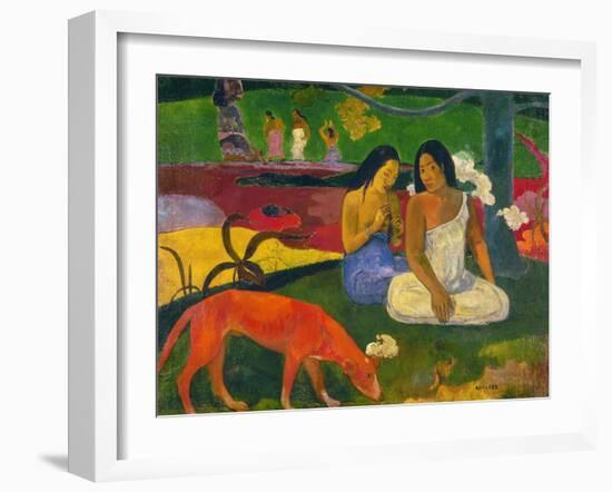 Gauguin: Arearea, 1892-Paul Gauguin-Framed Giclee Print