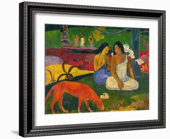 Gauguin: Arearea, 1892-Paul Gauguin-Framed Giclee Print