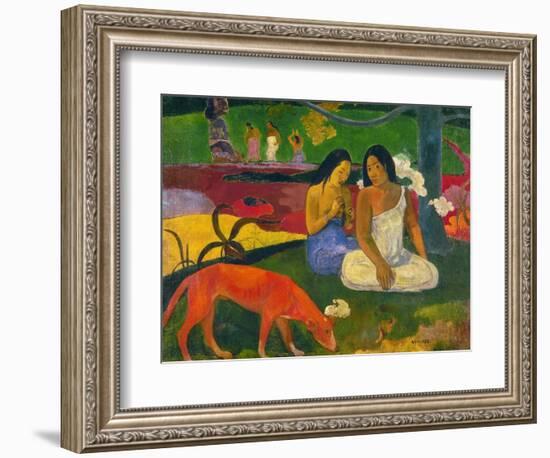 Gauguin: Arearea, 1892-Paul Gauguin-Framed Giclee Print