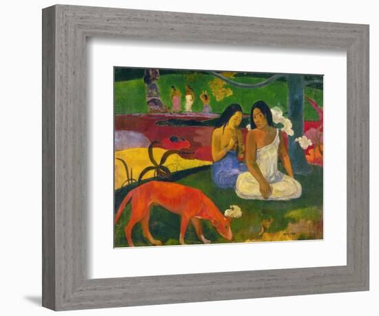 Gauguin: Arearea, 1892-Paul Gauguin-Framed Giclee Print