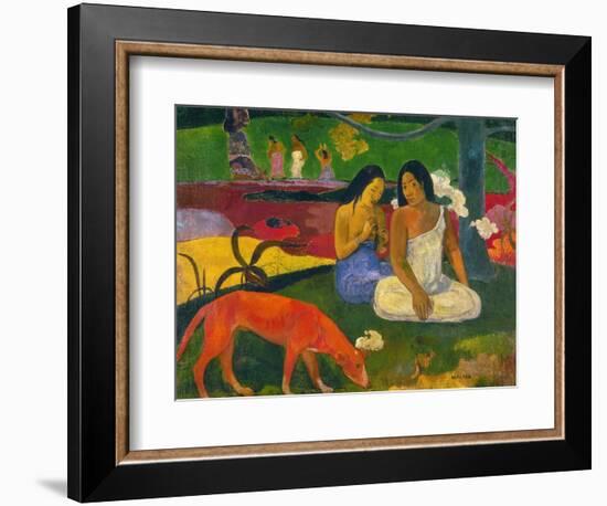 Gauguin: Arearea, 1892-Paul Gauguin-Framed Giclee Print