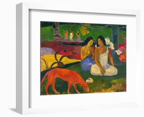 Gauguin: Arearea, 1892-Paul Gauguin-Framed Giclee Print