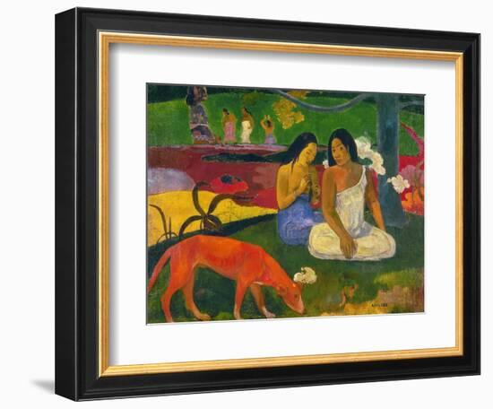 Gauguin: Arearea, 1892-Paul Gauguin-Framed Giclee Print