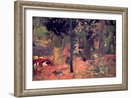 Gauguin: Bathers, 1898-Paul Gauguin-Framed Giclee Print