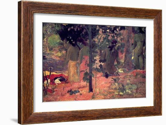 Gauguin: Bathers, 1898-Paul Gauguin-Framed Giclee Print