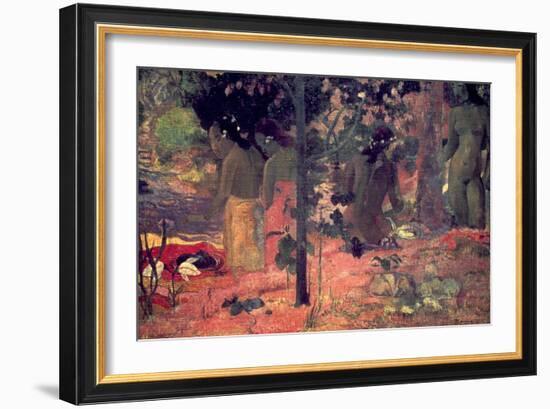 Gauguin: Bathers, 1898-Paul Gauguin-Framed Giclee Print