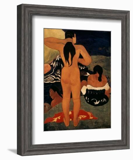 Gauguin: Bathers, 19Th C-Paul Gauguin-Framed Giclee Print