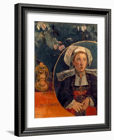 Gauguin: Belle Angele, 1889-Paul Gauguin-Framed Giclee Print