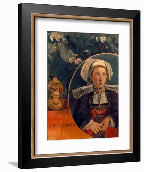 Gauguin: Belle Angele, 1889-Paul Gauguin-Framed Giclee Print