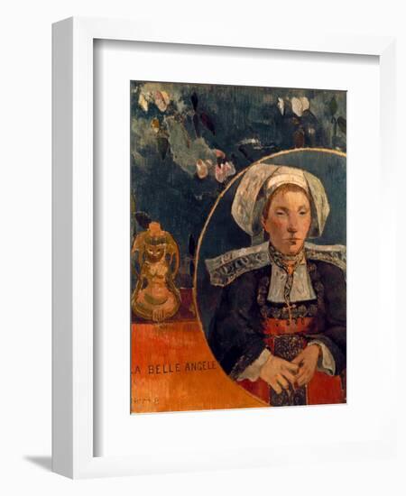 Gauguin: Belle Angele, 1889-Paul Gauguin-Framed Giclee Print