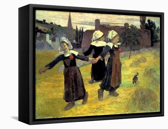 Gauguin: Breton Girls, 1888-Paul Gauguin-Framed Premier Image Canvas