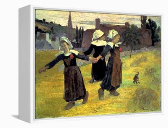 Gauguin: Breton Girls, 1888-Paul Gauguin-Framed Premier Image Canvas