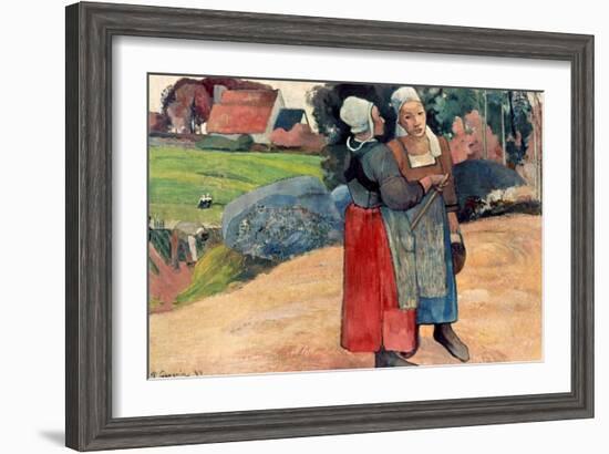 Gauguin: Breton Women, 1894-Paul Gauguin-Framed Giclee Print