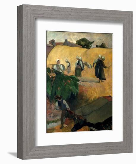 Gauguin: Breton Women-Paul Gauguin-Framed Giclee Print