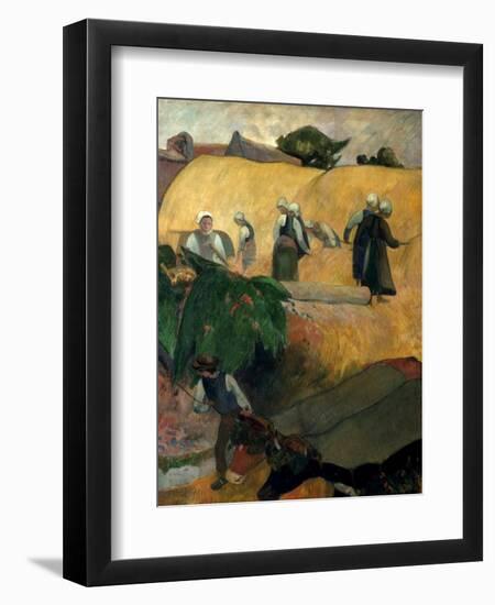 Gauguin: Breton Women-Paul Gauguin-Framed Giclee Print