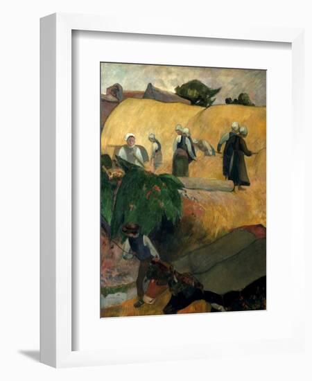 Gauguin: Breton Women-Paul Gauguin-Framed Giclee Print