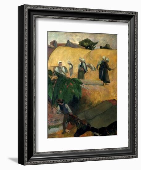 Gauguin: Breton Women-Paul Gauguin-Framed Giclee Print