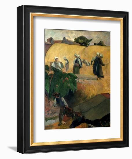 Gauguin: Breton Women-Paul Gauguin-Framed Giclee Print