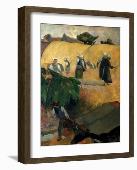 Gauguin: Breton Women-Paul Gauguin-Framed Giclee Print