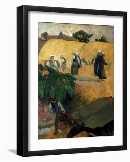 Gauguin: Breton Women-Paul Gauguin-Framed Giclee Print