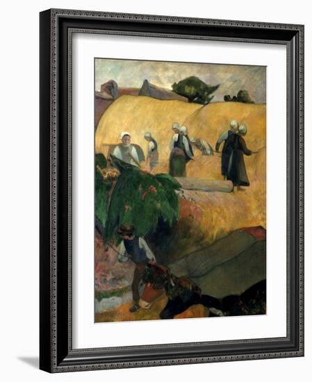 Gauguin: Breton Women-Paul Gauguin-Framed Giclee Print