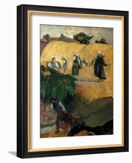 Gauguin: Breton Women-Paul Gauguin-Framed Giclee Print