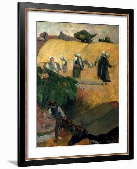Gauguin: Breton Women-Paul Gauguin-Framed Giclee Print
