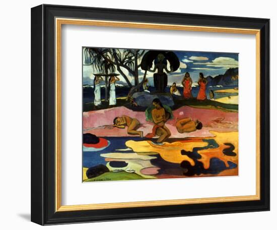Gauguin: Day Of God, 1894-Paul Gauguin-Framed Giclee Print