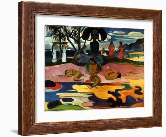 Gauguin: Day Of God, 1894-Paul Gauguin-Framed Giclee Print