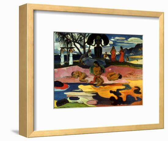 Gauguin: Day Of God, 1894-Paul Gauguin-Framed Premium Giclee Print